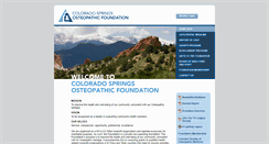 Desktop Screenshot of csof.org